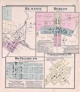 Benton, Berlin, Big Prairie, Farmerstown, Holmes County 1875